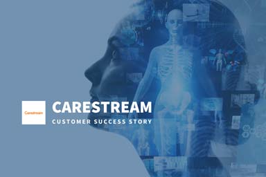 Carestream image title blue